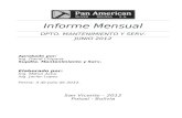 Informe Mensual Junio 2012