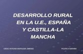 DESARROLLO RURAL EN LA U.E., ESPAÑA Y CASTILLA-LA MANCHA DIEGO ANTONIO MORALEDA JIMÉNEZ POLÍTICA AGRARIA.
