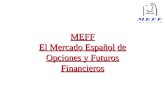 MEFF El Mercado Español de Opciones y Futuros Financieros.