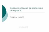 Espectroscopias de Absorcion de Rayos X