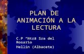 PLAN DE ANIMACIÓN A LA LECTURA C.P “Ntra Sra del Rosario” Hellín (Albacete)