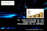 Www.monroyasesores.com.mx LA PARTICIPACION DE LOS TRABAJADORES EN LAS UTILIDADES DE LA EMPRESA.