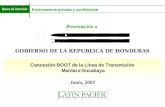 Estrictamente privado y confidencial Presentación a Junio, 2003 Banca de Inversión Concesión BOOT de la Línea de Transmisión Mantaro-Socabaya GOBIERNO.
