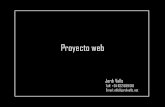 Proyecto web (presentación + presupuesto)