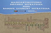 Nazioartekotzeko Esparru Estrategia 2020 - Basque Country Estrategia