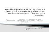 Presentada por: HECTOR MAURICIO MAYORGA ARANGO. Bogotá D.C., Febrero 13 de 2012 1.