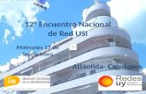 12° Encuentro Nacional de Red USI Miércoles 17 de Septiembre Atlántida- Canelones.