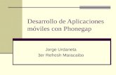 Desarrollo de aplicaciones móviles con Phonegap