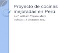 Proyecto de cocinas mejoradas en perú