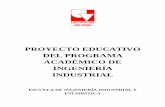 Proyecto Educativo Programa Ingindustrial[1]