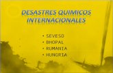 DESASTRES QUIMICOS