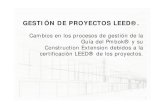 Gestión de Proyectos LEED. Cambios en los procesos de la guía del PMBOK
