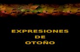 EXPRESIONES DE OTOÑO