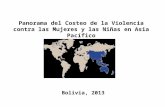 Panorama del Costeo de la Violencia contra las Mujeres y las Niñas en Asia Pacífico