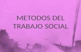 Metodos y metodologias  de trabajo social