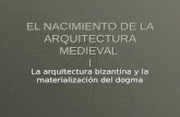 EL NACIMIENTO DE LA ARQUITECTURA MEDIEVAL I La arquitectura bizantina y la materialización del dogma.
