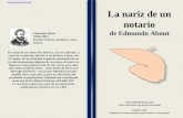 La Nariz De Un Notario De Edmundo About