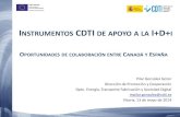 Programas hispano canadienses, cdti (eureka)