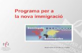 Programa immigració