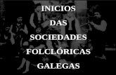As sociedades folklóricas galegas, historia