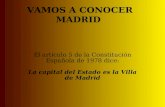 Vamos a conocer Madrid