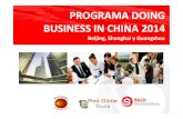 Doing Business China, Programa feria de canton abril 2014