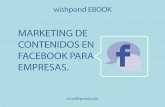 Marketing de Contenidos en Facebook para Empresas