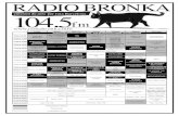 Radio Bronka Programas febrero 2013