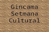 Gincama Setmana Cultural