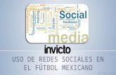 Redes sociales en el futbol mexicano