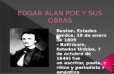 Edgar alan poe y sus obras