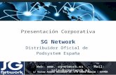 Presentación sg network  para extranjero y españa