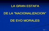 #TutoQuiroga - La gran estafa de la Nacionalizacion de Evo Morales