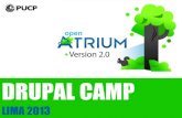 Drupal Camp 2013 -  Lo nuevo de Open Atrium 2
