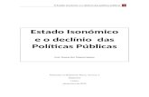 O estado isonómico e o declínio das políticas públicas, Prof. Doutor Rui Teixeira Santos (Plano, numero 1, Lisboa, 2013)