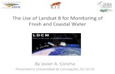 El Uso del Nuevo Satélite Landsat-8 para el  Monitoreo de Agua Dulce y Costera