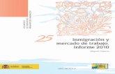 Inmigracion y mercado de trabajo 2010