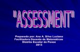 "ASSESSMENT" CLASES DE ORGANIZADORES GRÁFICOS