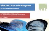 SANCHEZ CHILLON Abogados - Portfolio Profesional (Julio 2014)