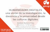 Humanidades Digitales en investigación, docencia y universidad