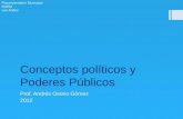 12 - Conceptos Políticos y Poderes Públicos