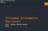 10 - Sistema Económico Nacional
