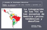 La integración de las TIC en las escuelas en América Latina: tendencias y desafíos