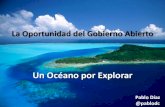 Gobierno Abierto - Un oceáno por explorar