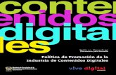 Política de Promoción de la Industria de Contenidos Digitales - Colombia
