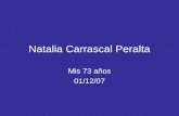 Natalia Carrascal Peralta, Mis 73 Años, 011207