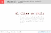 PSU - El Clima en Chile