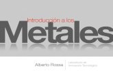 Materiales para el diseño: Metales 2014