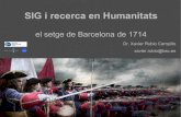 L'aplicació d'un SIG a la recerca en Humanitats: el setge de Barcelona de 1714