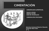 Cimentaciones - Materiales y procedimientos de construcción